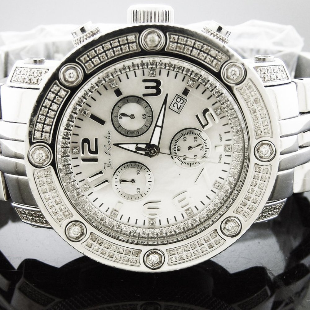 Men's Joe Rodeo Watches JoJo Apollo Diamond Watch 1.70ct